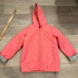 CARTERS KIDS GIRLS XL 7/8 QUILTED JACKET COAT PINK